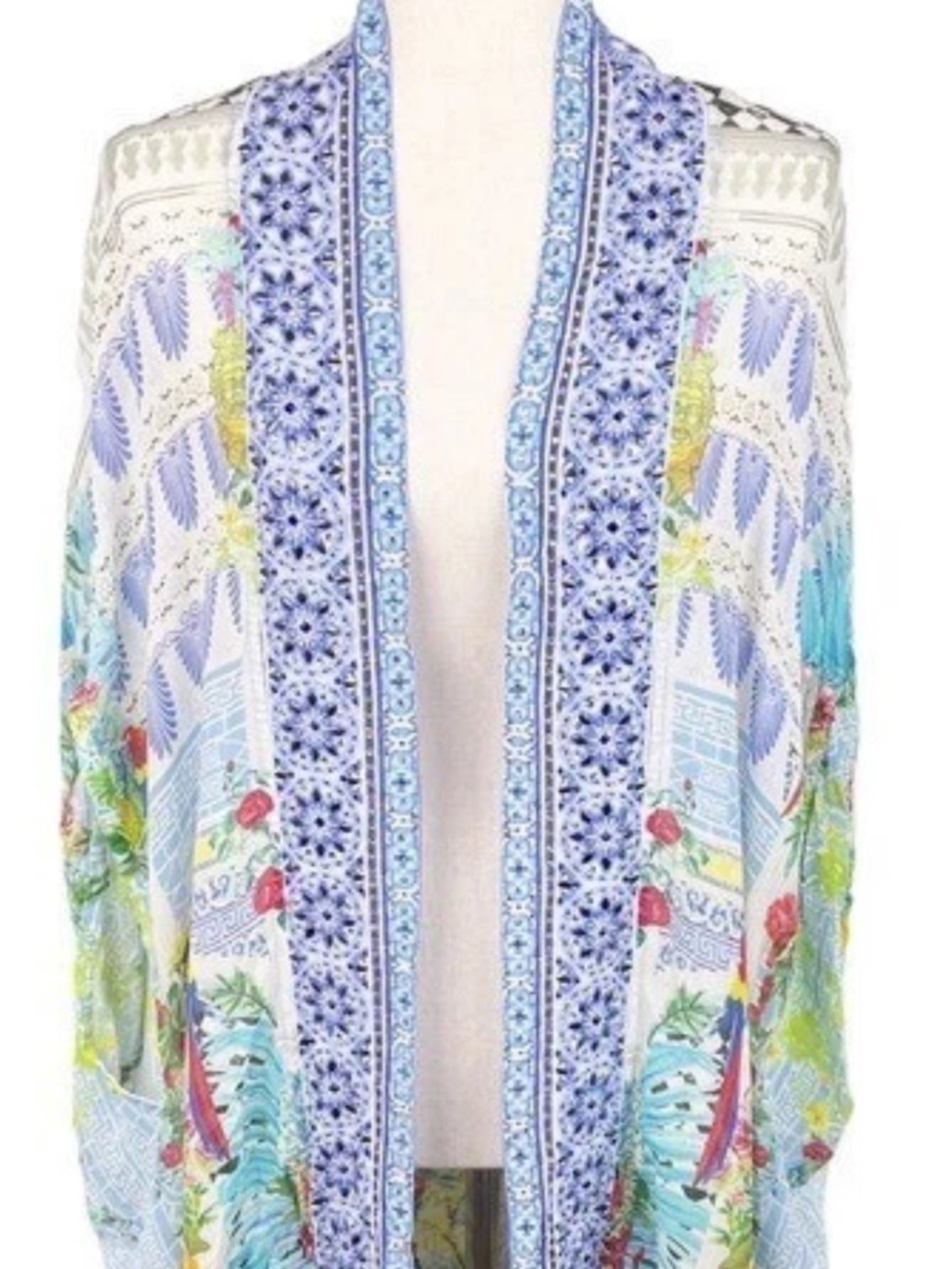Camilla Boho Bathing Suit Cape Coverup